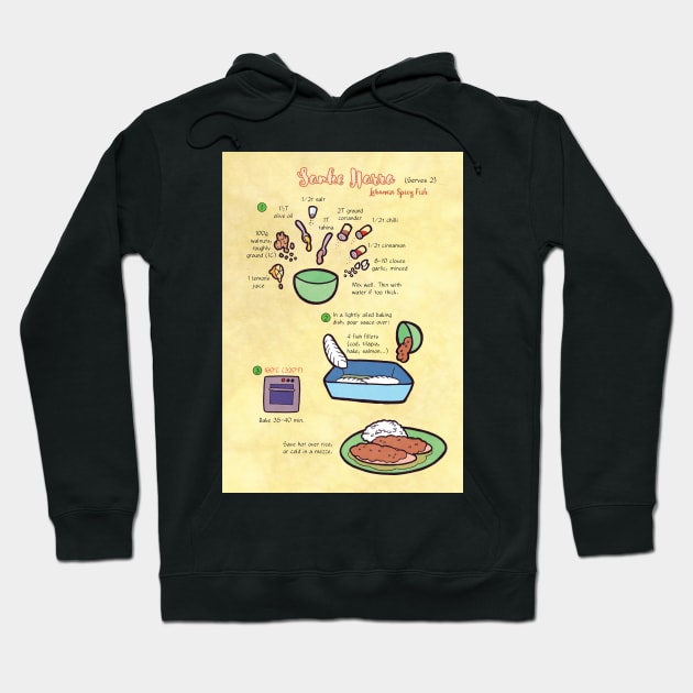 Recipe: Lebanese Spicy Fish Hoodie by Cedarseed